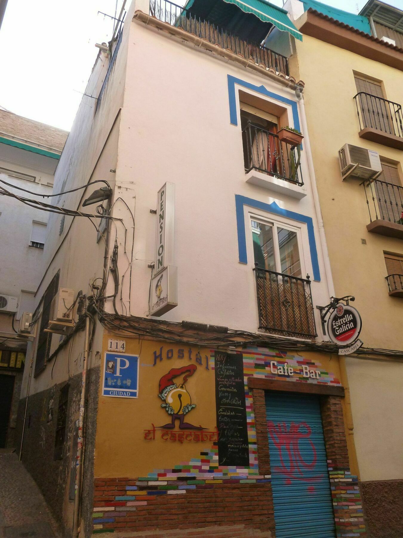Hotel El Cascabel Granada Exterior foto